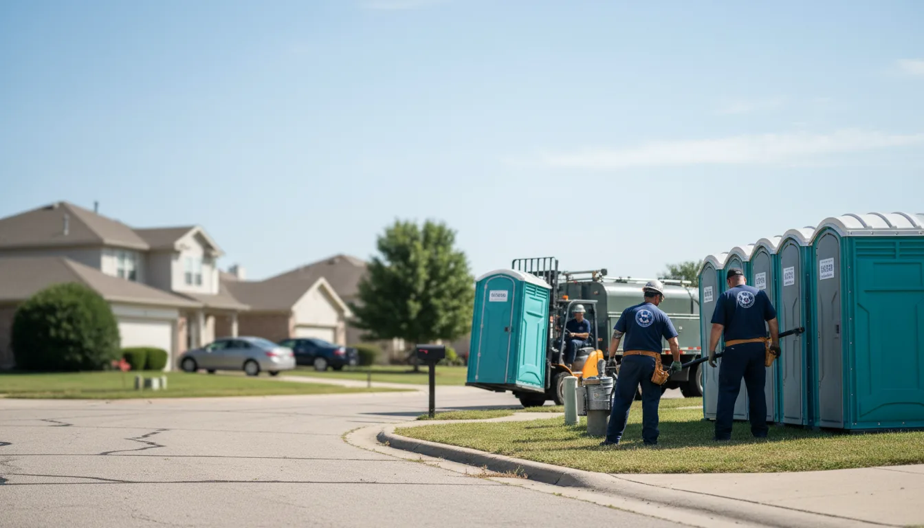 Porta Potty Rental in Fredonia, PA near me